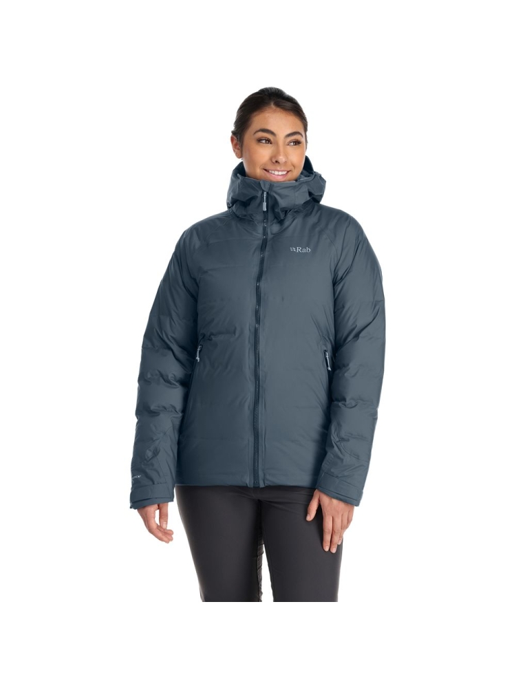 Rab Valiance Jacket Women's Orion Blue QDB-50-ORB jassen online bestellen bij Kathmandu Outdoor & Travel