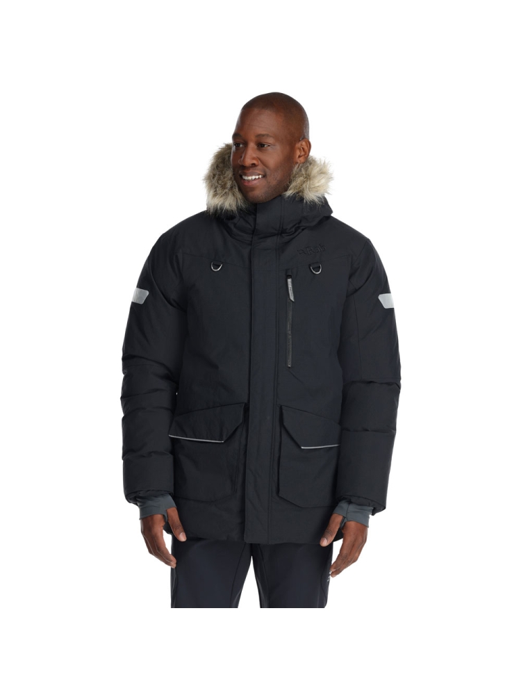 Rab Arctus Parka Black QDB-42-BLK jassen online bestellen bij Kathmandu Outdoor & Travel