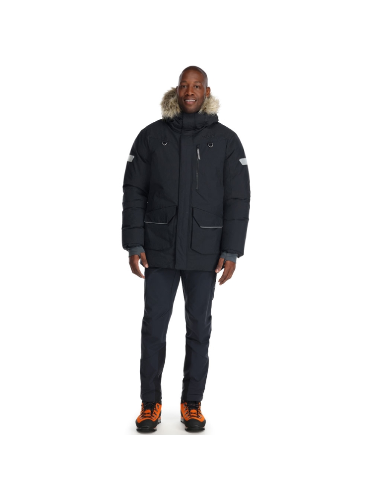 Rab Arctus Parka Black QDB-42-BLK jassen online bestellen bij Kathmandu Outdoor & Travel