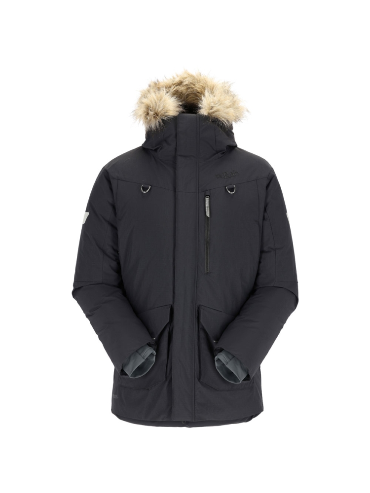 Rab Arctus Parka Black QDB-42-BLK jassen online bestellen bij Kathmandu Outdoor & Travel