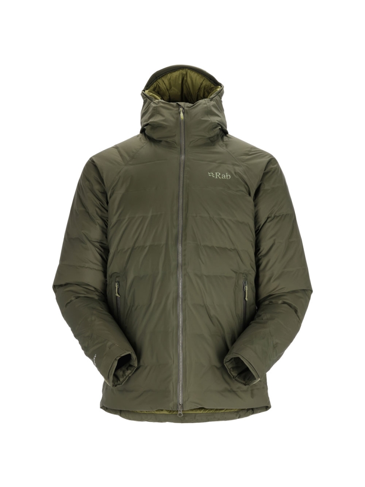 Rab Valiance Jacket Army QDB-49-ARM jassen online bestellen bij Kathmandu Outdoor & Travel