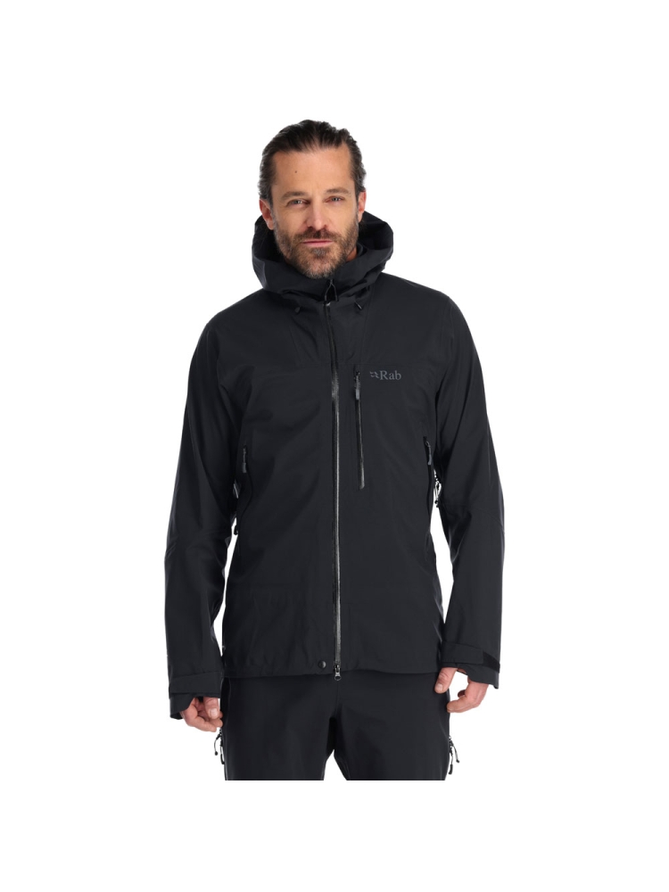 Rab Rab Firewall Jacket QWH-32-BLK jassen Rab Firewall Jacket Black QWH-32-BLK jassen online bestellen bij Kathmandu Outdoor & Travel