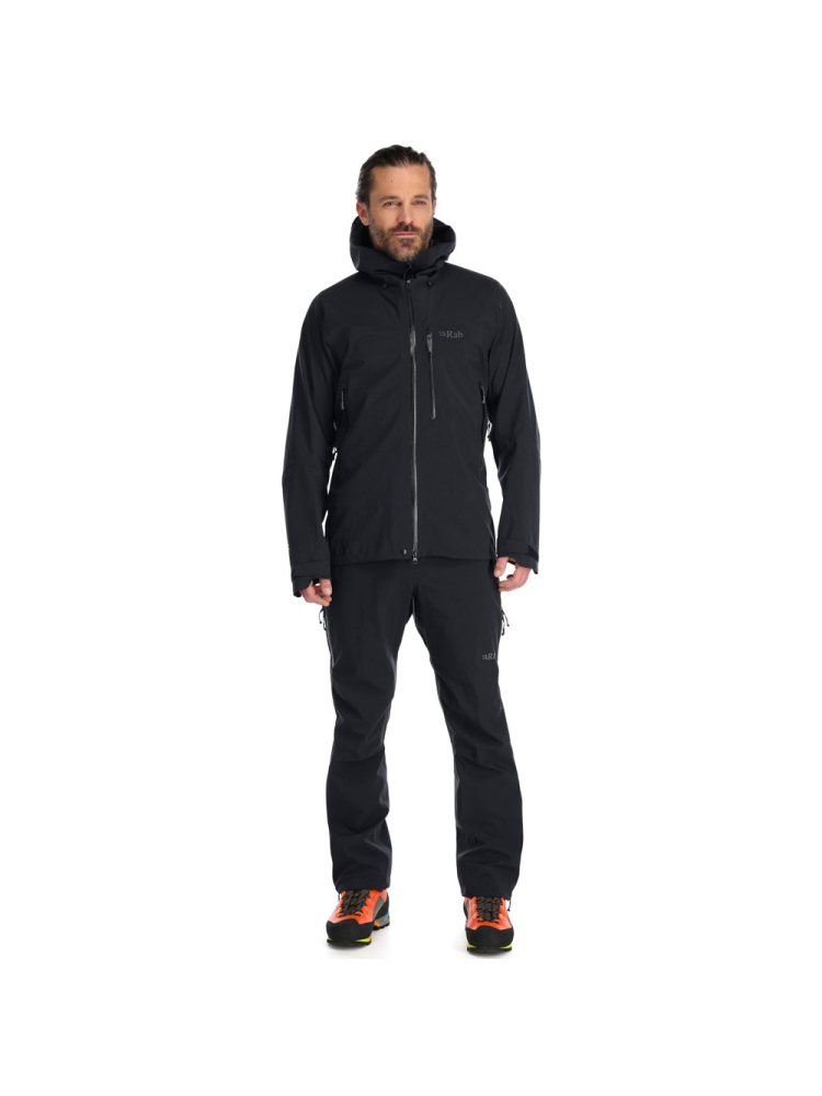 Rab Rab Firewall Jacket QWH-32-BLK jassen Rab Firewall Jacket Black QWH-32-BLK jassen online bestellen bij Kathmandu Outdoor & Travel
