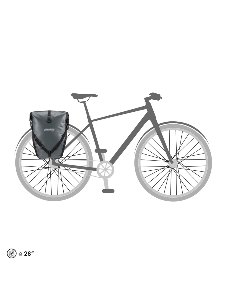 Ortlieb Back-Roller Classic QL2.1 40 L asphalt/black OF5305 tassen online bestellen bij Kathmandu Outdoor & Travel