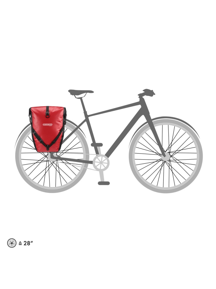 Ortlieb Back-Roller Classic QL2.1 40L Red/Black OF5302 tassen online bestellen bij Kathmandu Outdoor & Travel