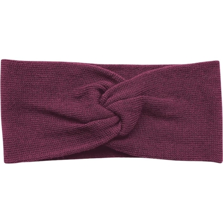 Capo  Wool Headband Plum