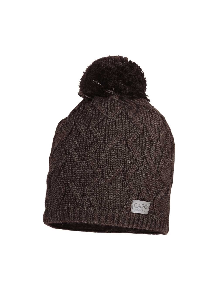 Capo Bjelle Cap Chocolate 00575-036460-chocola kleding accessoires online bestellen bij Kathmandu Outdoor & Travel