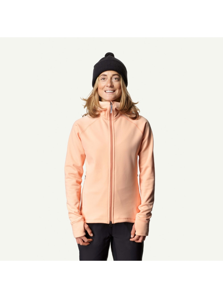 Houdini Power Houdi Women's Peach Passion 125984-167 fleeces en truien online bestellen bij Kathmandu Outdoor & Travel