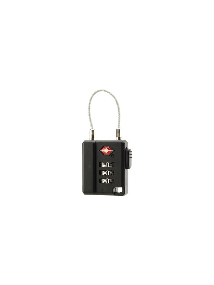 Basic Nature TSA slot met kabel Black 055680 reisaccessoires online bestellen bij Kathmandu Outdoor & Travel