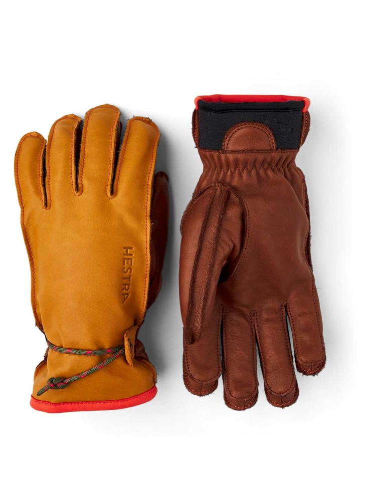 Hestra Wakayama - 5 finger Cork / Brown 3000660-710750 kleding accessoires online bestellen bij Kathmandu Outdoor & Travel