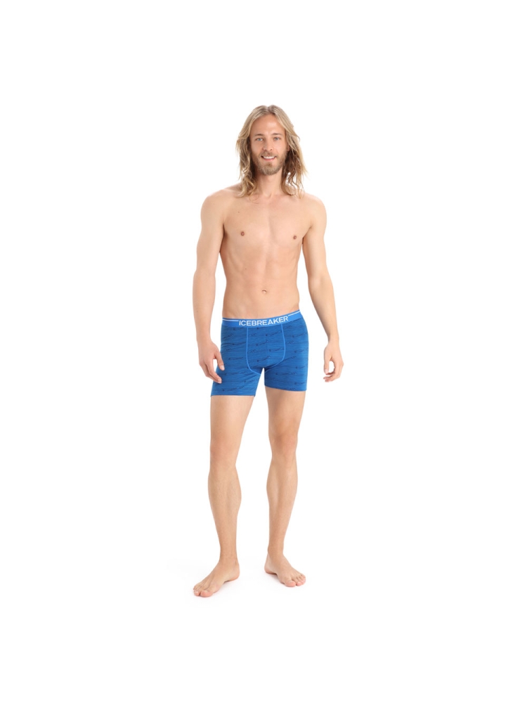 Icebreaker Anatomica Boxers Lazurite/Midnight/AOP 1030296-711 onderkleding/thermokleding online bestellen bij Kathmandu Outdoor & Travel