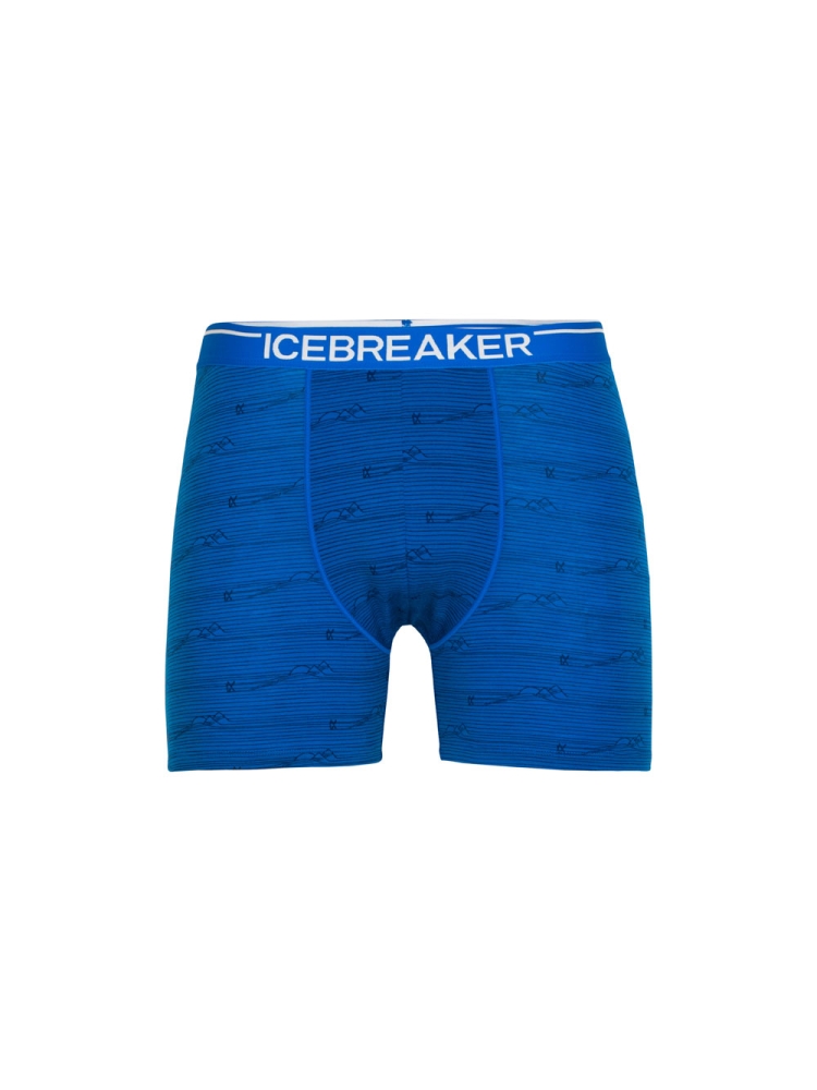 Icebreaker Anatomica Boxers Lazurite/Midnight/AOP 1030296-711 onderkleding/thermokleding online bestellen bij Kathmandu Outdoor & Travel