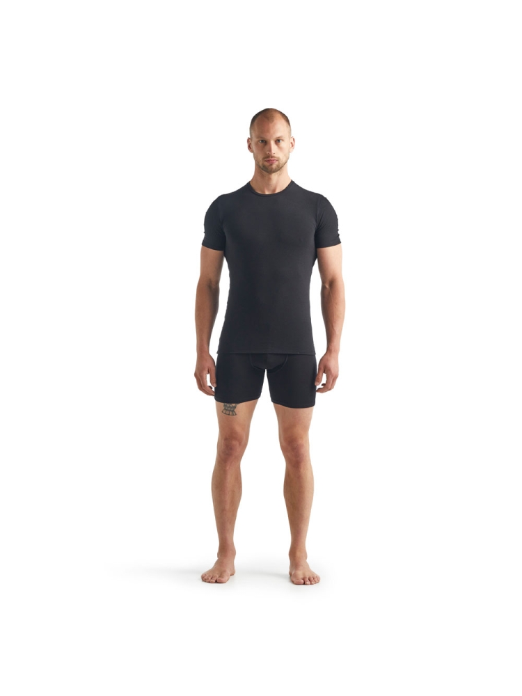 Icebreaker Anatomica Long Boxers Black 1030550-101 onderkleding/thermokleding online bestellen bij Kathmandu Outdoor & Travel