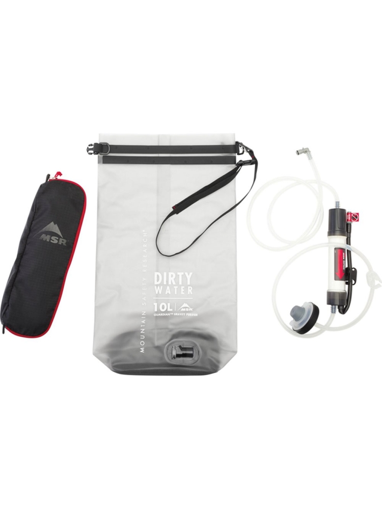 Msr Guardian Gravity Purifier Grey 13460 waterzuivering online bestellen bij Kathmandu Outdoor & Travel