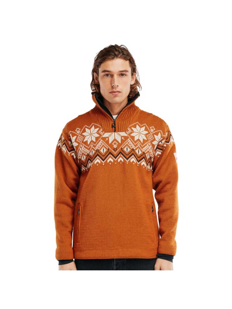 Dale Fongen WP Masc Sweater Copper 93971-U00 fleeces en truien online bestellen bij Kathmandu Outdoor & Travel