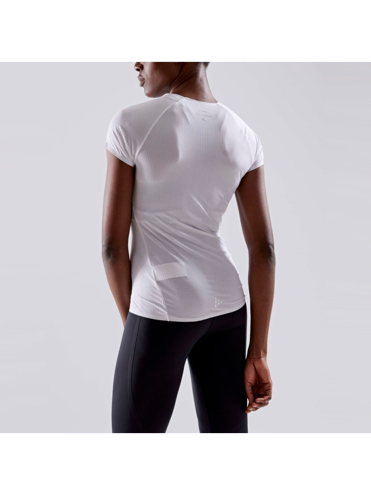 Craft Pro Dry Nanoweight ss Women's White 1908854-900000 onderkleding/thermokleding online bestellen bij Kathmandu Outdoor & Travel