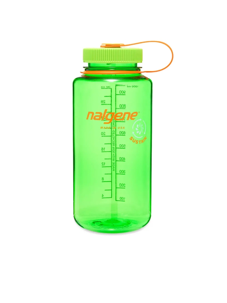 Nalgene Wide Mouth 1L Mellon Ball  N2020-0532 drinkflessen en thermosflessen online bestellen bij Kathmandu Outdoor & Travel
