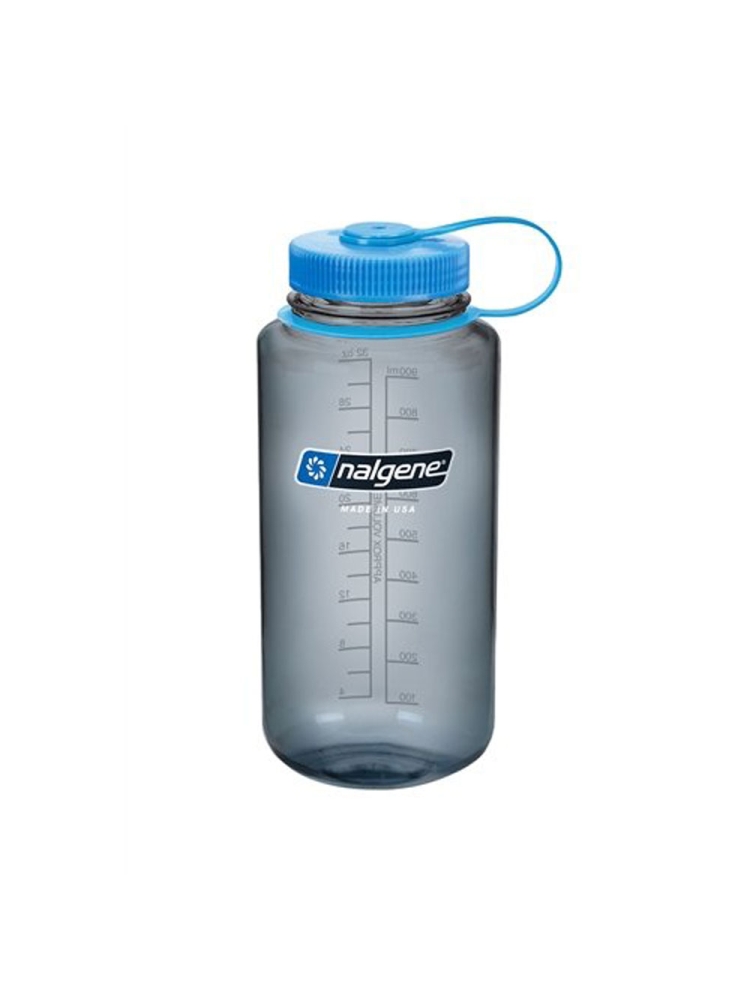 Nalgene Wide Mouth 1L Gray N2020-1532 drinkflessen en thermosflessen online bestellen bij Kathmandu Outdoor & Travel