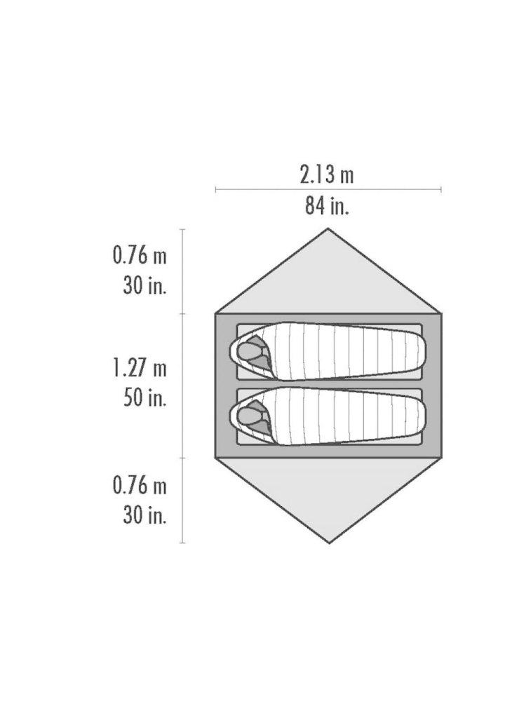 Msr Hubba Hubba NX Grey 02750 tenten online bestellen bij Kathmandu Outdoor & Travel