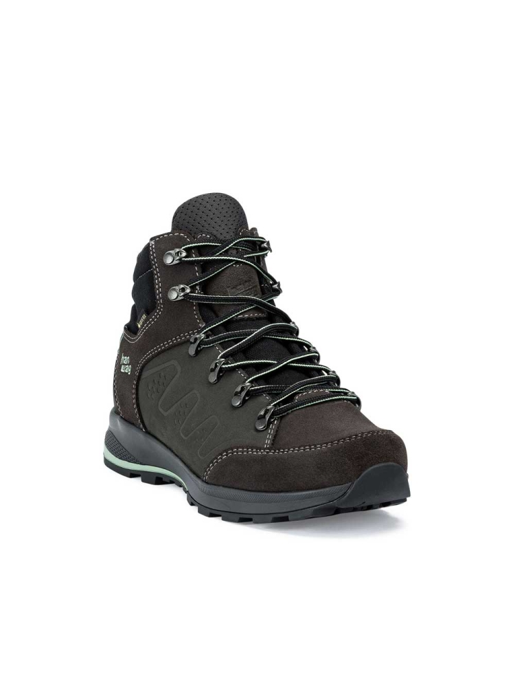 Hanwag Torsby Lady GTX Asphalt/Mint H203701-64494 wandelschoenen dames online bestellen bij Kathmandu Outdoor & Travel