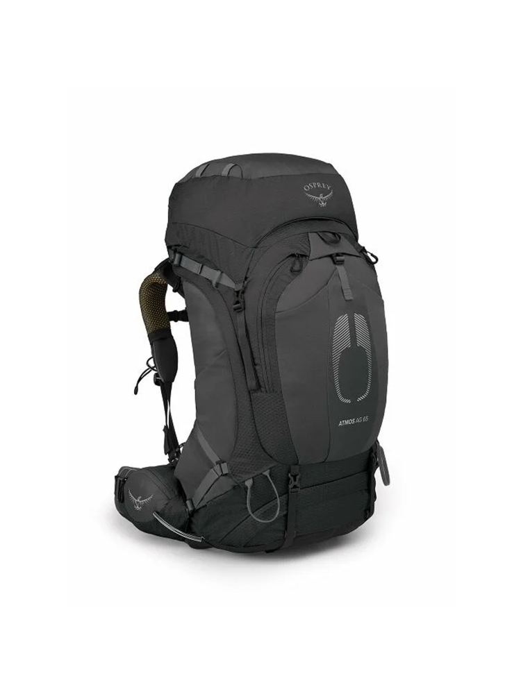 Osprey Atmos AG 65 Black 10003xxx trekkingrugzakken online bestellen bij Kathmandu Outdoor & Travel