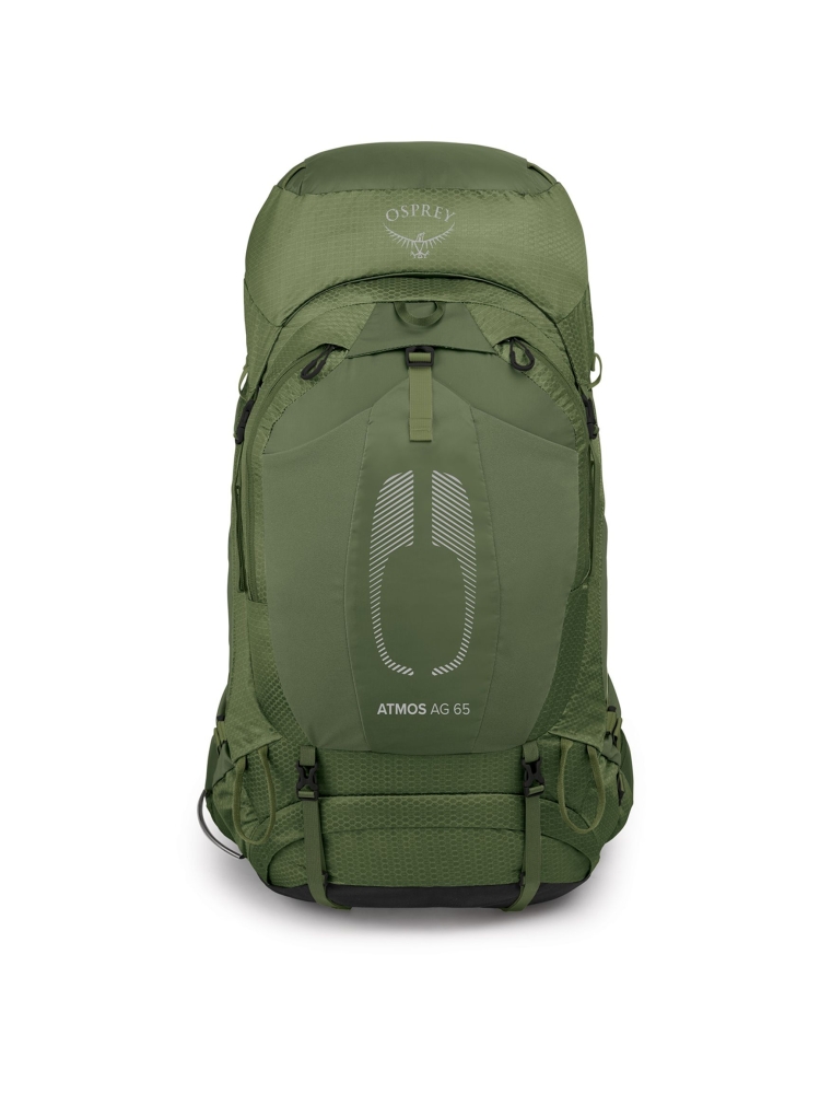Osprey Osprey Atmos AG 65 1000400 trekkingrugzakken Osprey Atmos AG 65 Mythical Green 1000400 trekkingrugzakken online bestellen bij Kathmandu Outdoor & Travel