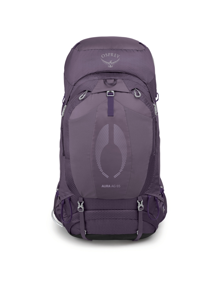 Osprey Aura AG 65 Women's Enchantment Purple 1-177-474 trekkingrugzakken online bestellen bij Kathmandu Outdoor & Travel