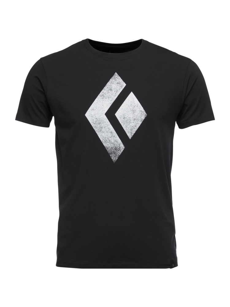 Black Diamond Chalked up SS Tee Black APUO95-Black shirts en tops online bestellen bij Kathmandu Outdoor & Travel