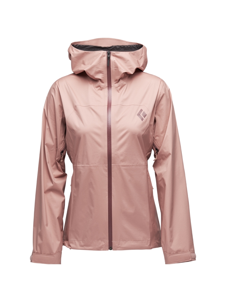 Black Diamond Stormline stretch Rain Shell Women's Chalk Pink APM697-Chalk Pink jassen online bestellen bij Kathmandu Outdoor & Travel