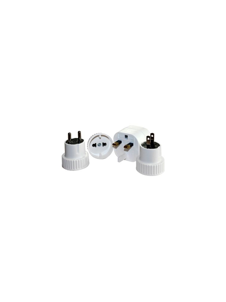 Basic Nature Wereldset Stekkeradapter   100350 reisaccessoires online bestellen bij Kathmandu Outdoor & Travel