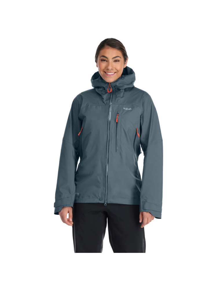 Rab Latok Mountain GTX Jacket Women's  Orion Blue QWH-25-ORB jassen online bestellen bij Kathmandu Outdoor & Travel