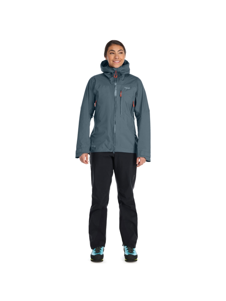 Rab Latok Mountain GTX Jacket Women's  Orion Blue QWH-25-ORB jassen online bestellen bij Kathmandu Outdoor & Travel