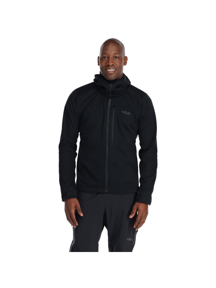 Rab Scimitar Windstopper Jacket Black QWS-64-BLK jassen online bestellen bij Kathmandu Outdoor & Travel