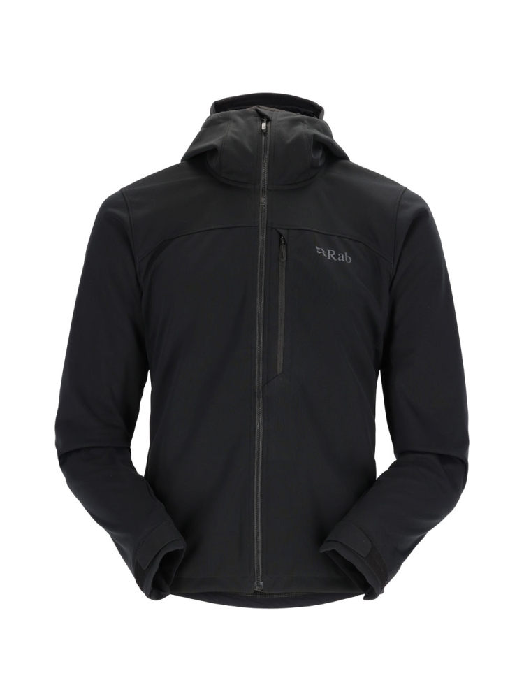 Rab Scimitar Windstopper Jacket Black QWS-64-BLK jassen online bestellen bij Kathmandu Outdoor & Travel