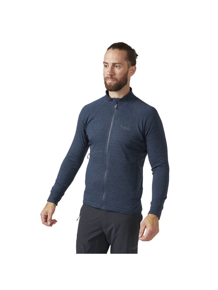 Rab Nexus Jacket Deep Ink QFF-72-DIK fleeces en truien online bestellen bij Kathmandu Outdoor & Travel