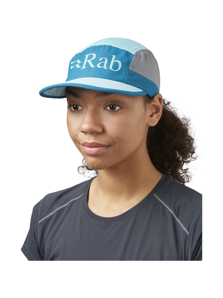 Rab Momentum 5 Panel Cap Ultramarine/Meltwater QAB-44-UMT kleding accessoires online bestellen bij Kathmandu Outdoor & Travel