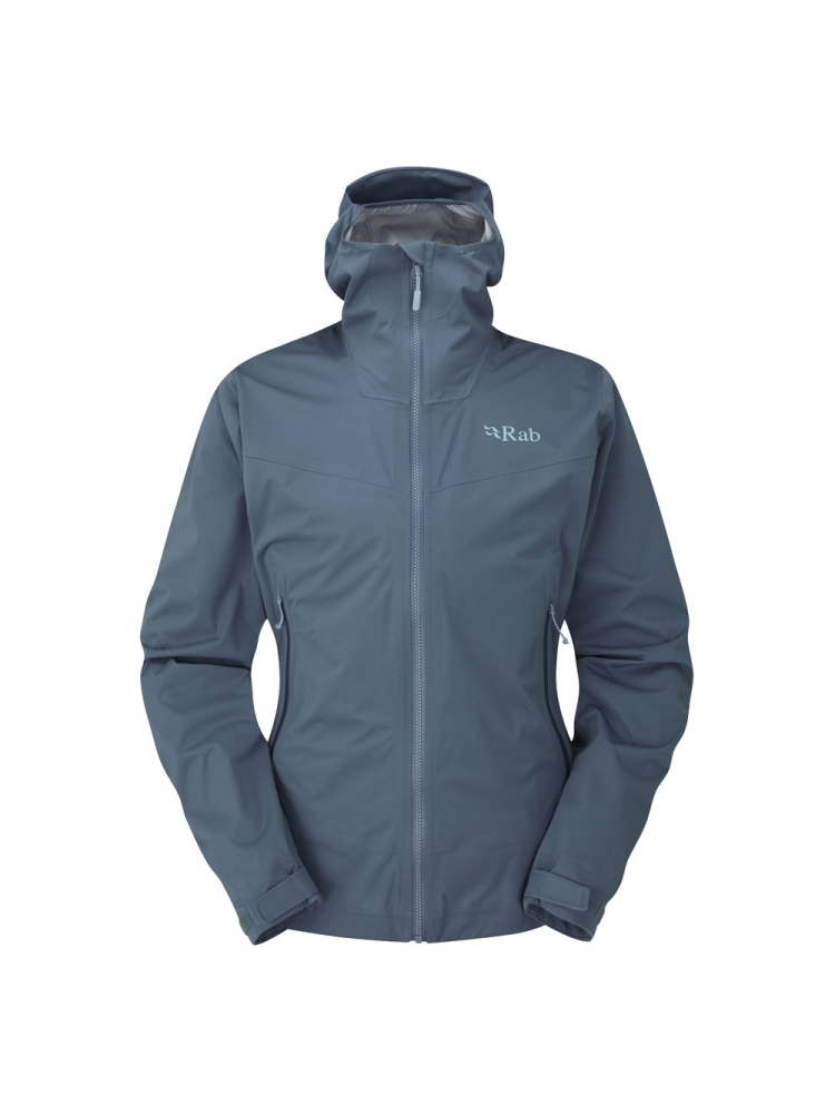 Rab Kinetic 2.0 Jacket Women's  Orion Blue QWG-75-ORB jassen online bestellen bij Kathmandu Outdoor & Travel