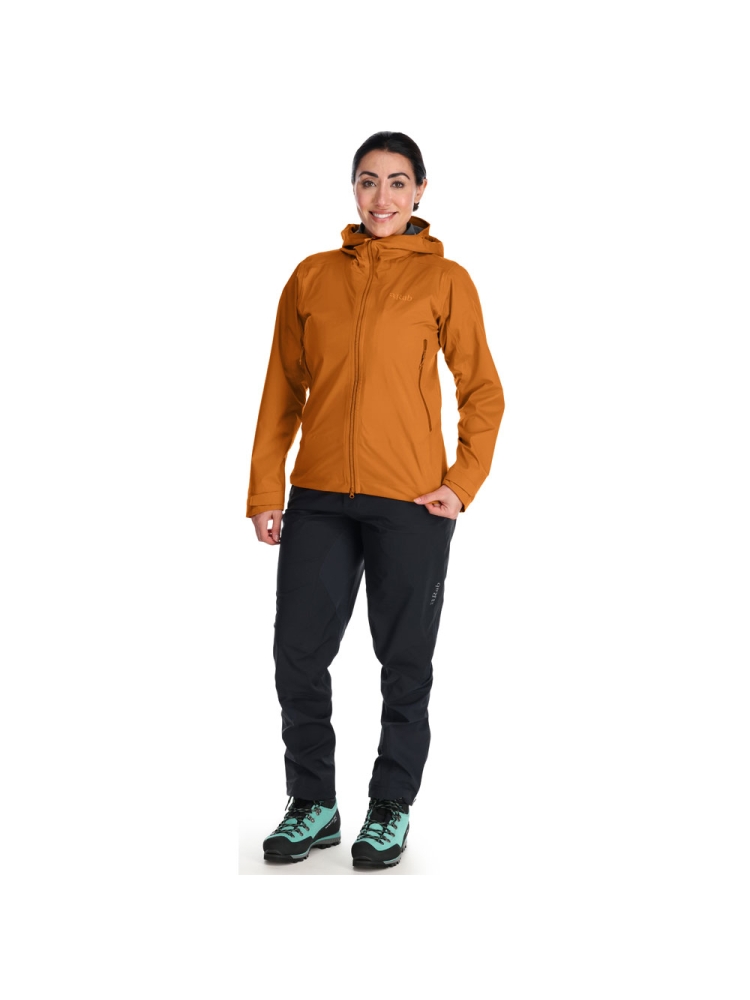 Rab Kinetic Alpine 2.0 Jacket Women's Marmalade QWG-70-MAM jassen online bestellen bij Kathmandu Outdoor & Travel