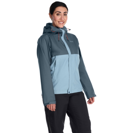 Rab  Downpour Eco Jacket Women's Orion Blue/Citadel 