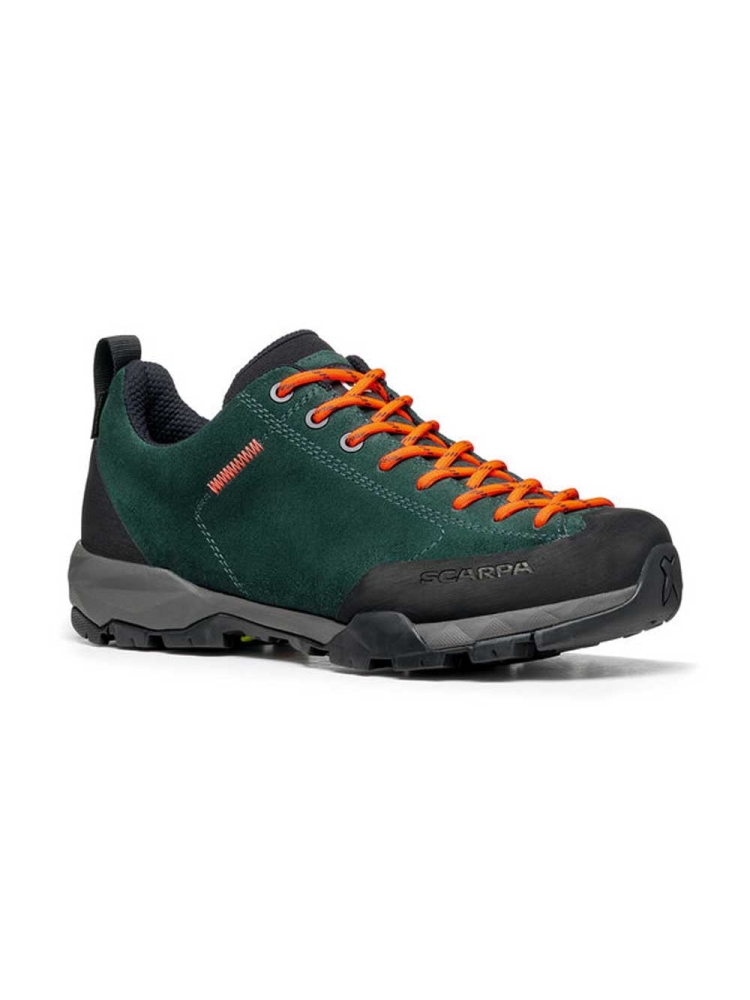 Scarpa Mojito Trail GTX Women's Botanic Green/Orange Pop 63316G-L-botanic wandelschoenen dames online bestellen bij Kathmandu Outdoor & Travel