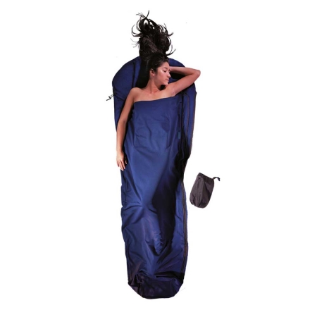 Cocoon  Microfleece MummyLiner Ultralight (rechts) Dark Petrol