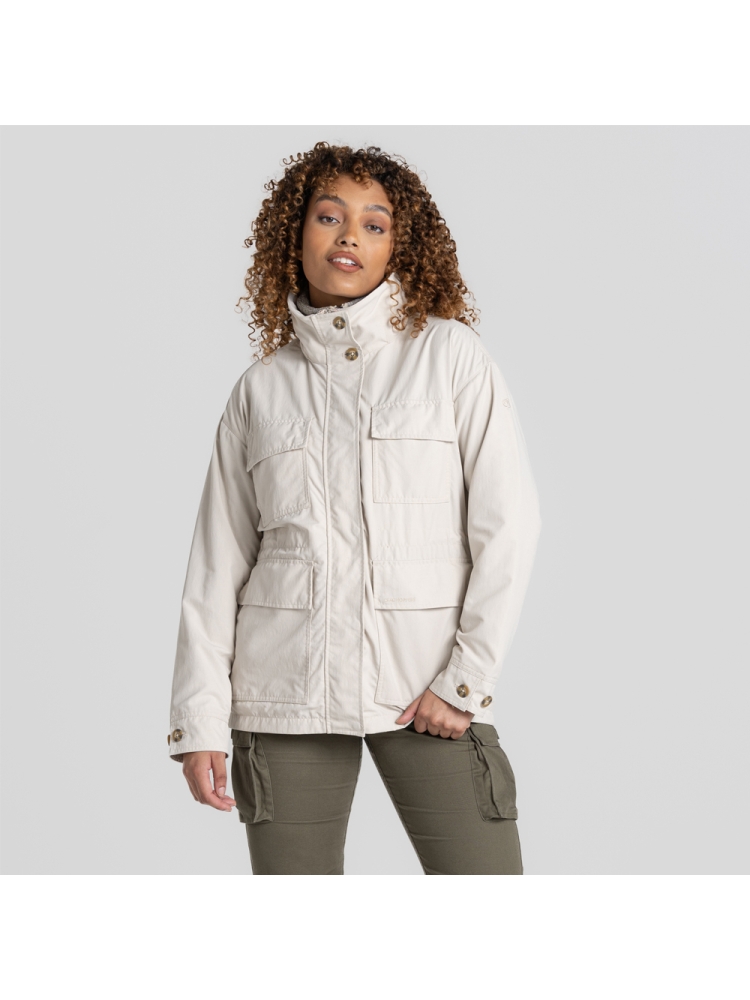 Craghoppers NL Adventure Jkt Women's Stone CWN286-760 jassen online bestellen bij Kathmandu Outdoor & Travel