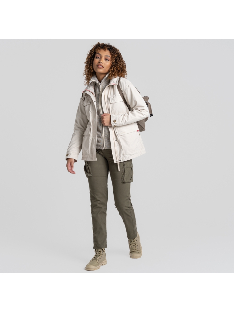 Craghoppers NL Adventure Jkt Women's Stone CWN286-760 jassen online bestellen bij Kathmandu Outdoor & Travel