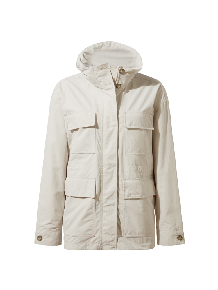 Craghoppers NL Adventure Jkt Women's Stone CWN286-760 jassen online bestellen bij Kathmandu Outdoor & Travel