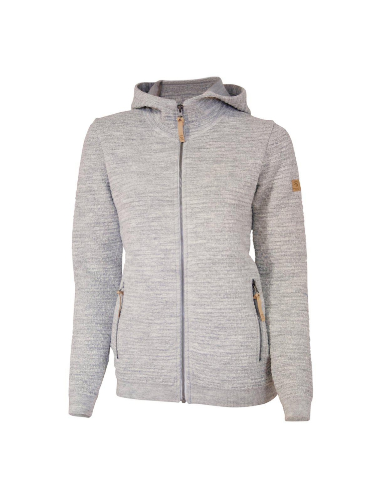 Ivanhoe Morel Hood Women's Light silver grey 1100521-092 fleeces en truien online bestellen bij Kathmandu Outdoor & Travel