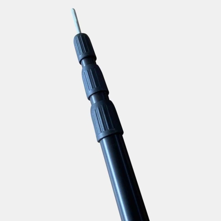 Human Comfort  Aluminium Tarp pole 180cm 3delig Black