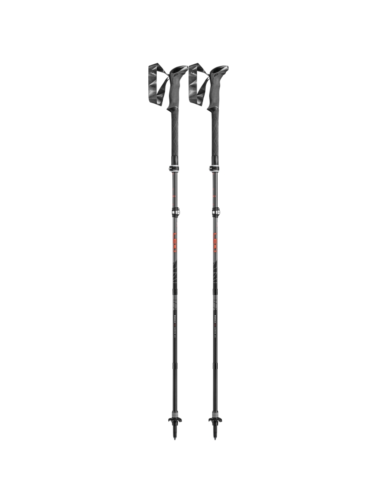 Leki Makalu FX Carbon AS LightAntracite/BrightRed/Black LT65220631 wandelstokken en gamaschen online bestellen bij Kathmandu Outdoor & Travel