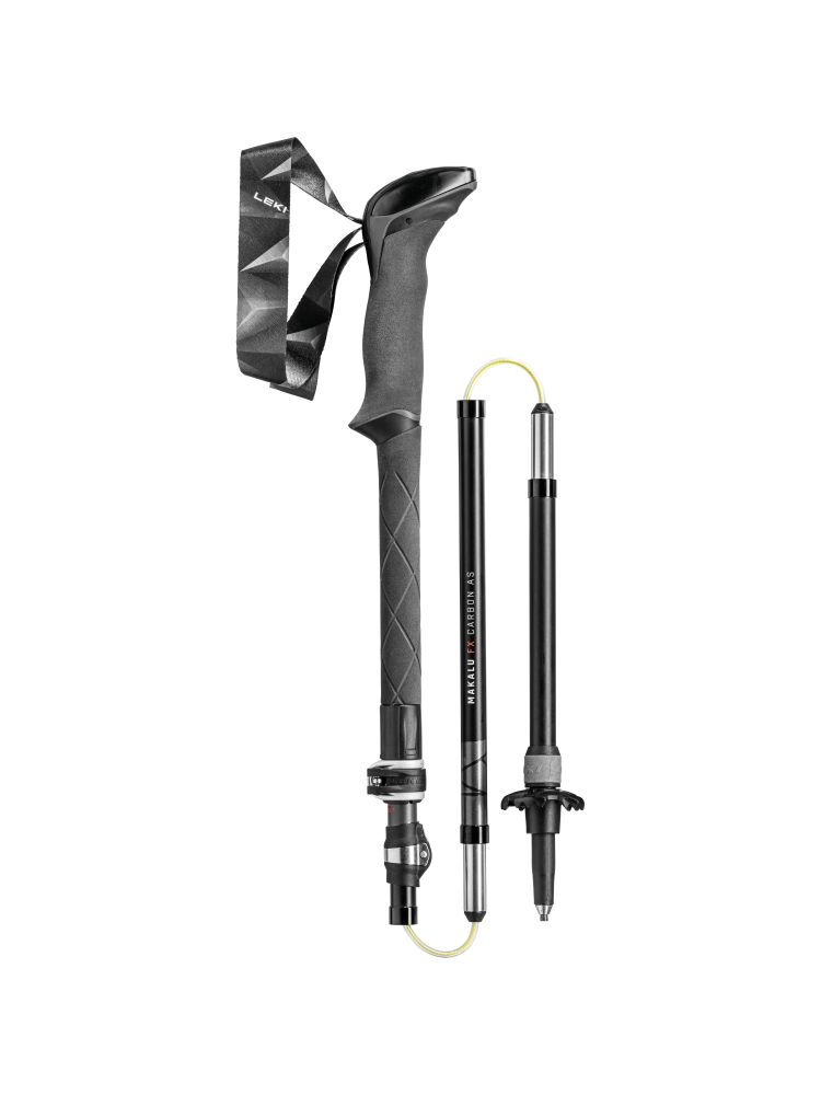 Leki Makalu FX Carbon AS LightAntracite/BrightRed/Black LT65220631 wandelstokken en gamaschen online bestellen bij Kathmandu Outdoor & Travel