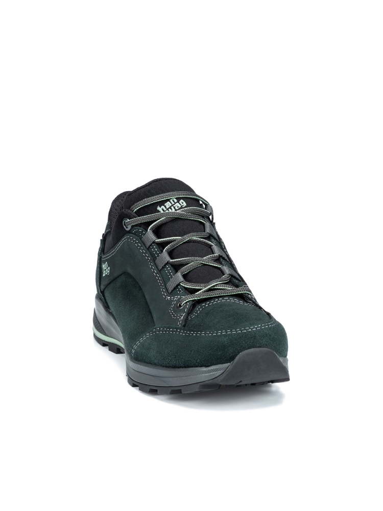 Hanwag Banks Low Lady GTX Petrol/ Mint H203501-492494 wandelschoenen dames online bestellen bij Kathmandu Outdoor & Travel