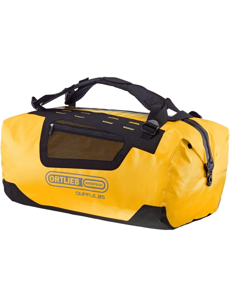 Ortlieb Duffle 85L Sun-Yellow/Black OK1403 duffels online bestellen bij Kathmandu Outdoor & Travel